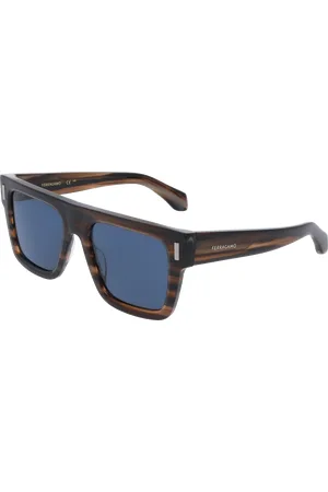 Salvatore Ferragamo Uomo SF2063SE 216 Occhiali da sole Acetato Squadrata Normale