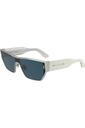 Calvin Klein Unisex CK25102S 045 Occhiali da sole Metallo Squadrata Normale