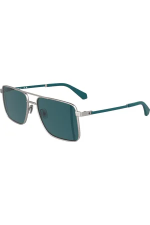 Calvin Klein Uomo CKJ25201S 016 Occhiali da sole Metallo Pilot Normale