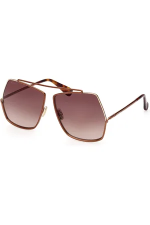 Max Mara Donna MM0006 ELSA 48F Occhiali da sole Metallo Geometrica Normale