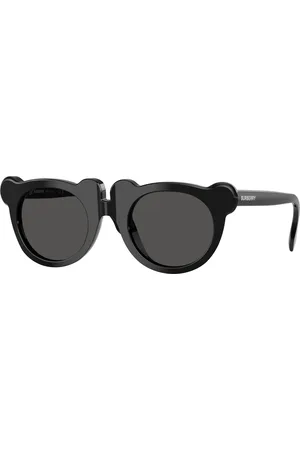 Burberry Bambino JB4355 300187 Occhiali da sole Acetato Grigio Rotonda Normale