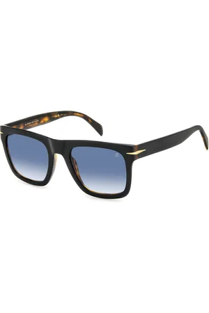 David beckham DB 7000/S FLAT WR7/08 Occhiali da sole Blu Sfumato