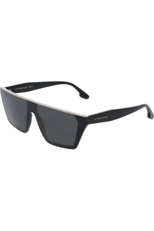 Victoria Beckham Donna VB683S 001 Occhiali da sole Acetato Squadrata Normale