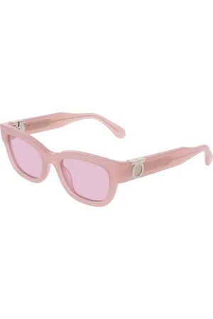 Salvatore Ferragamo Donna SF2067S 662 Occhiali da sole Acetato Squadrata Normale