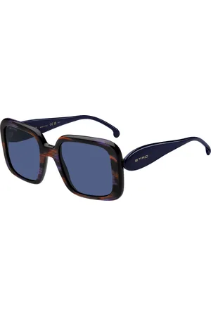 Etro Donna 0083/S B3V/KU Occhiali da sole Acetato Blu Squadrata Normale