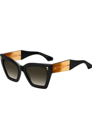 Etro Donna 0090/S 807/HA Occhiali da sole Acetato Marrone Squadrata Normale Sfumato