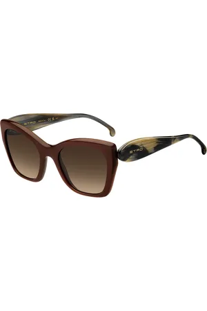 Etro Donna 0084/S 09Q/HA Occhiali da sole Acetato Squadrata Normale Sfumato