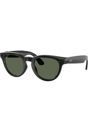 Ray-Ban Unisex Meta RW4009F Headliner 601/71 Occhiali da sole Iniettato Verde Pantos Normale