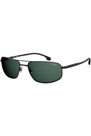 Carrera Uomo 8036/S 003/QT Occhiali da sole Acciaio Verde Squadrata