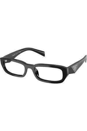 Prada Donna PR B06S 16K08N Occhiali da sole Acetato Trasparente Squadrata Normale