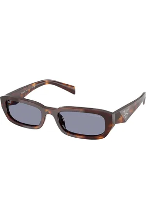 Prada Donna PR B06S 15W03N Occhiali da sole Acetato Grigio Squadrata Normale