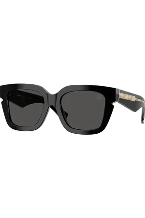 Burberry Donna BE4453 300187 Occhiali da sole Acetato Grigio Squadrata Normale