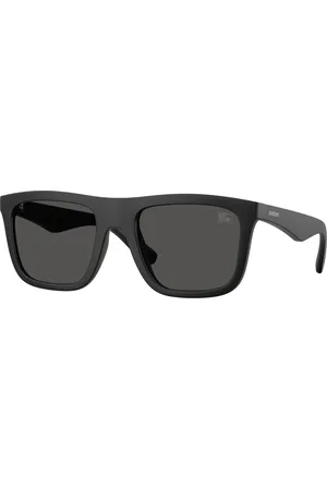 Burberry Uomo BE4458U 346487 Occhiali da sole Iniettato Grigio Squadrata Normale