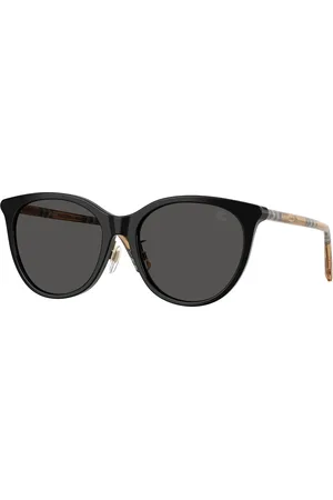 Burberry Donna BE4464D 416187 Occhiali da sole Acetato Grigio Pantos Normale
