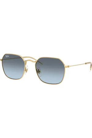 Ray-Ban Bambino RJ9594S 223/V1 Occhiali da sole Metallo Blu Geometrica Normale Sfumato