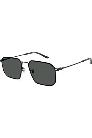 Emporio Armani Uomo EA2165D 300187 Occhiali da sole Metallo Grigio Geometrica Normale