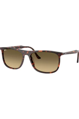 Ray-Ban Unisex RB2216 14290A Occhiali da sole Acetato Squadrata Normale Sfumato