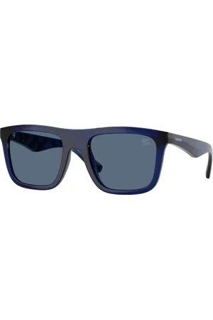 Burberry Uomo BE4458U 411080 Occhiali da sole Iniettato Squadrata Normale