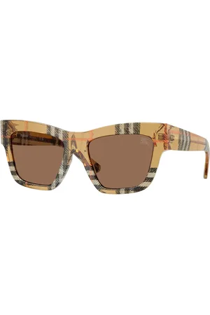 Burberry Donna BE4449 414673 Occhiali da sole Acetato Squadrata Normale