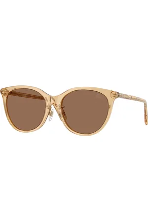 Burberry Donna BE4464D 416773 Occhiali da sole Acetato Marrone Pantos Normale