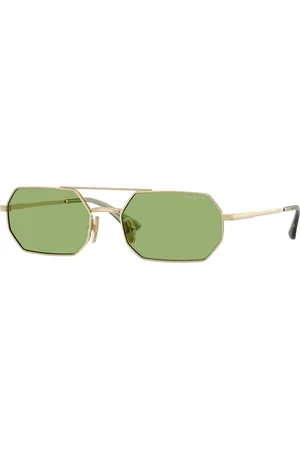 vogue Donna VO4329S 848/2 Occhiali da sole Metallo Verde Geometrica Normale