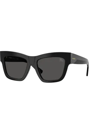 Burberry Donna BE4449 300187 Occhiali da sole Acetato Grigio Squadrata Normale