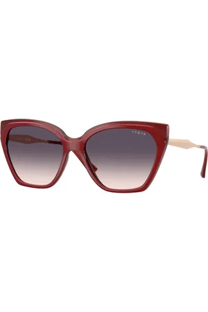 vogue Donna VO5521S 322136 Occhiali da sole Iniettato Rosa Cat Eye Normale Sfumato