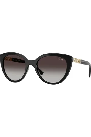 vogue Donna VO5634SB W44/8G Occhiali da sole Nylon Grigio Cat Eye Normale Sfumato
