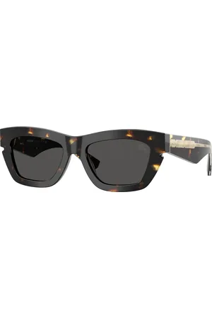Burberry Donna BE4454 410687 Occhiali da sole Acetato Grigio Cat Eye Normale