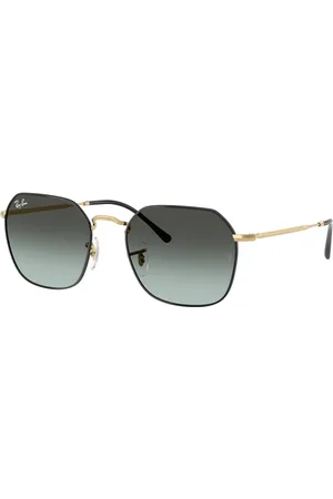 Ray-Ban Unisex RB3694 JIM 9271GK Occhiali da sole Metallo Grigio Geometrica Normale Sfumato
