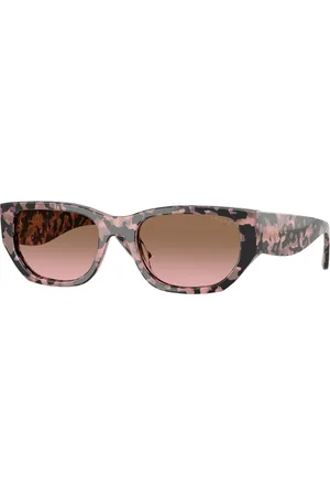 vogue Donna VO5586S 315014 Occhiali da sole Acetato Rosa Squadrata Normale Sfumato