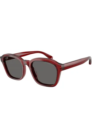 Emporio Armani Uomo EA4245U 624887 Occhiali da sole Acetato Grigio Geometrica Normale