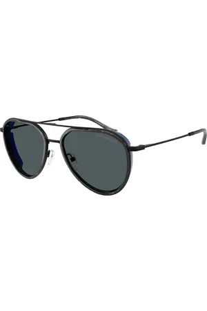 Emporio Armani Uomo EA2163 300180 Occhiali da sole Metallo Grigio Pilot Normale