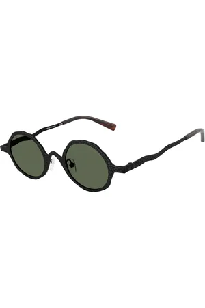 Emporio Armani Uomo EA2166 3001/2 Occhiali da sole Metallo Verde Rotonda Normale