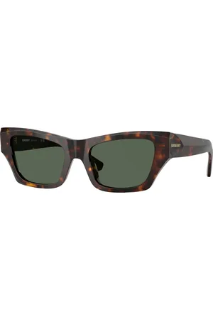 Burberry Donna BE4441U 300271 Occhiali da sole Acetato Verde Cat Eye Normale