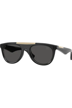 Burberry Uomo BE4452U 411287 Occhiali da sole Iniettato Pilot Normale
