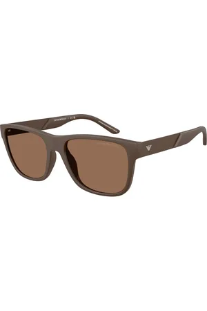 Emporio Armani Uomo EA4243 624373 Occhiali da sole Iniettato Squadrata Normale