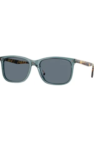 vogue Uomo VO5618S 32034Y Occhiali da sole Acetato Blu Pillow Polarizzata