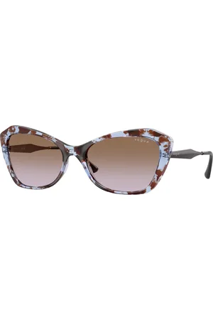 vogue Donna VO5626S 320168 Occhiali da sole Nylon Marrone Geometrica Normale Sfumato