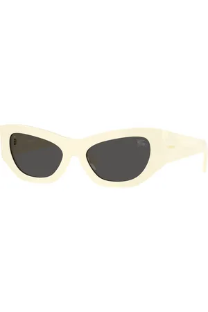 Burberry Donna BE4450U 415887 Occhiali da sole Acetato Grigio Cat Eye Normale