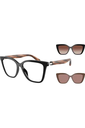 Emporio Armani Donna EA4254U 62661W Occhiali da sole Iniettato Trasparente Cat Eye Normale