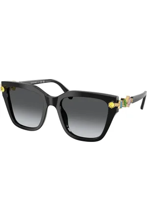 Swarovski Donna SK6041 1001T3 Occhiali da sole Acetato Grigio Geometrica Polarizzata