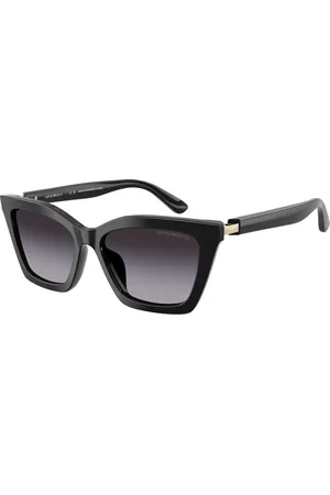 Emporio Armani Donna EA4250U 50178G Occhiali da sole Acetato Grigio Farfalla Normale Sfumato