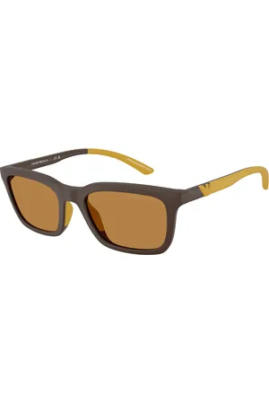 Emporio Armani Uomo EA4249U 625893 Occhiali da sole Iniettato Squadrata Normale
