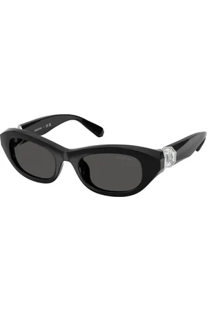 Swarovski Donna SK6036U 103887 Occhiali da sole Acetato Grigio Pillow Normale