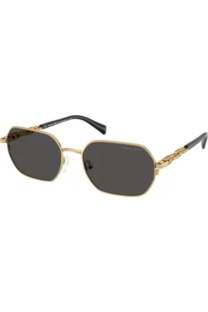 Michael Kors Unisex MK1165 SAINT MARTIN 189687 Occhiali da sole Metallo Grigio Geometrica Normale