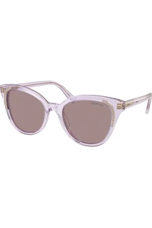 Swarovski Donna SK6031 1079LA Occhiali da sole Acetato Farfalla Normale