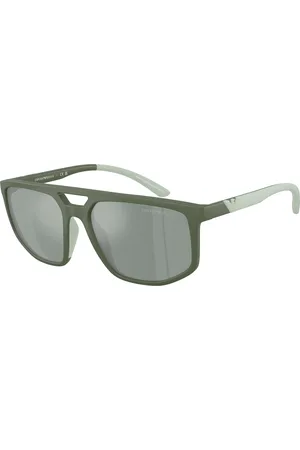 Emporio Armani Uomo EA4248U 625930 Occhiali da sole Iniettato Pilot Specchiate