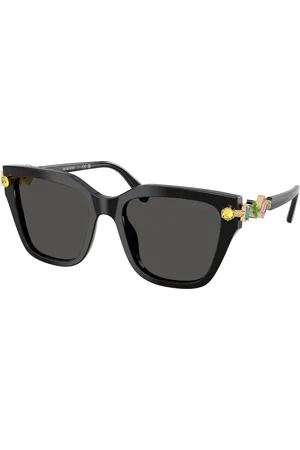 Swarovski Donna SK6041 100187 Occhiali da sole Acetato Grigio Geometrica Normale