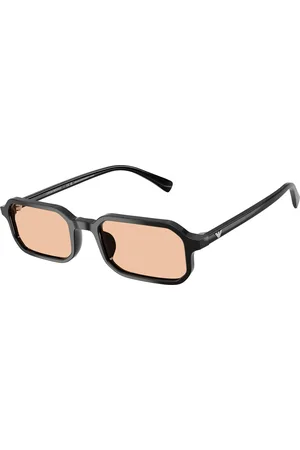 Emporio Armani Uomo EA4253U 501793 Occhiali da sole Acetato Arancione Squadrata Normale